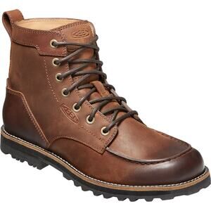 Keen Men's The 59 Moc Brown Leather Hiking Work Heritage Rugged Boots - Size 40